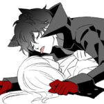 ＊じゃれつく(5主)